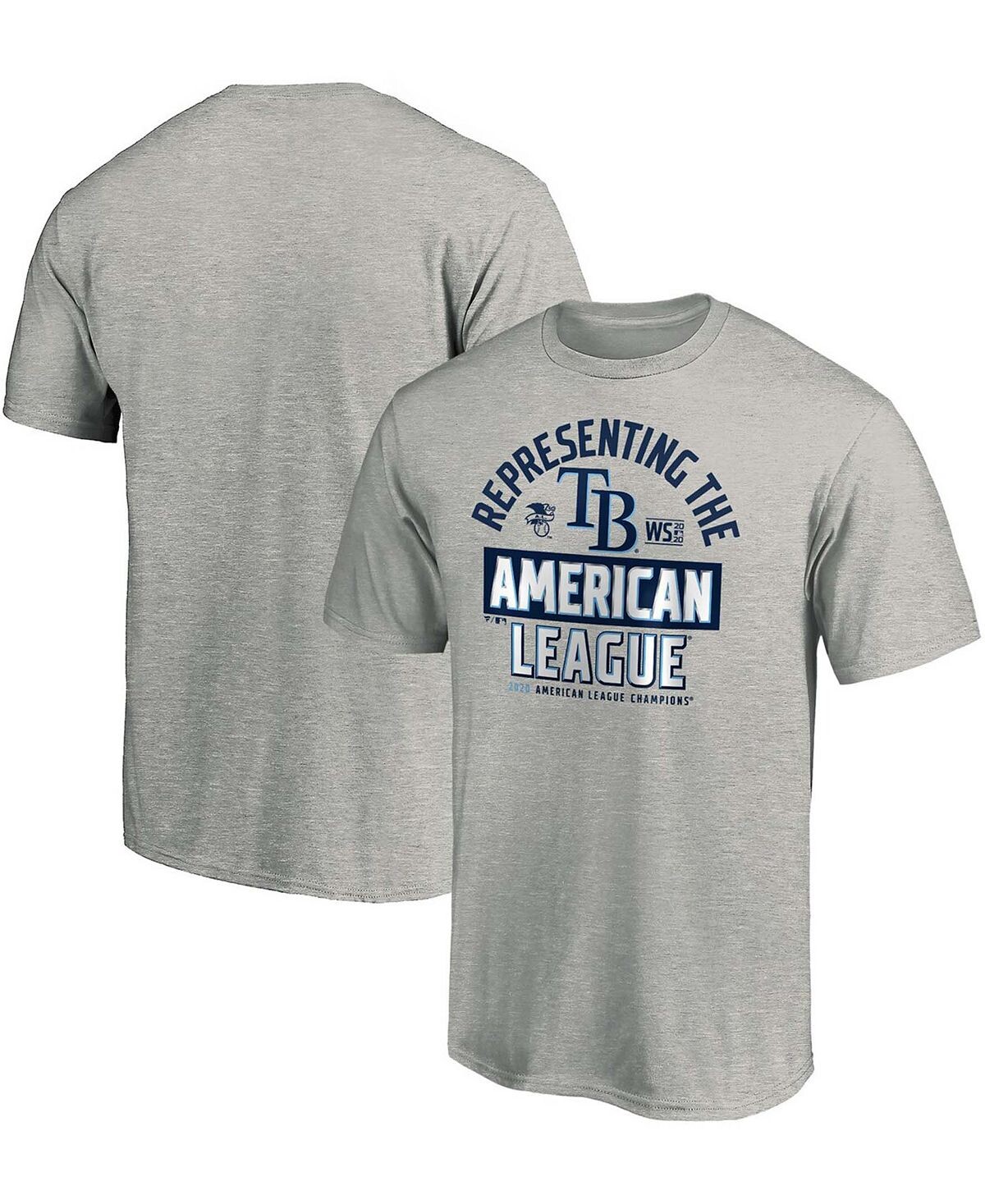 Мужская серая футболка tampa bay rays 2020 american league champions locker room Fanatics, серый
Мужская серая футболка tampa bay rays 2020 american league champions locker room Fanatics, серый