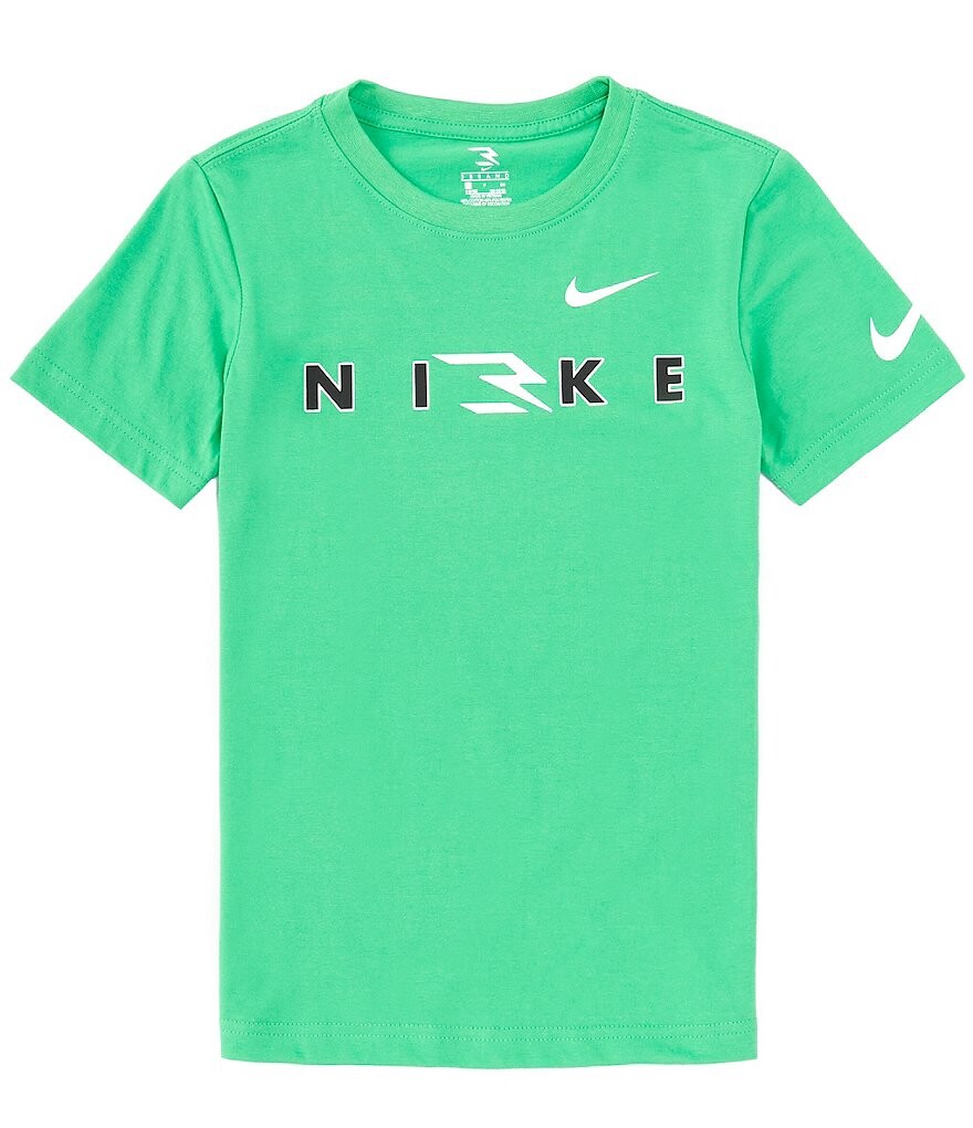 Футболка с короткими рукавами и надписью Nike 3BRAND By Russell Wilson Big Boys 8–20, зеленый
Футболка с короткими рукавами и надписью Nike 3BRAND By Russell Wilson Big Boys 8–20, зеленый