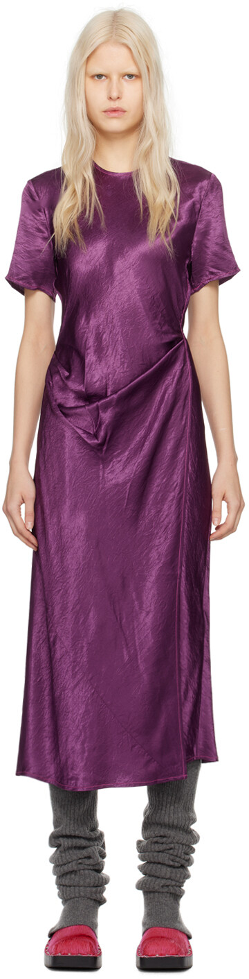 Пурпурное платье-макси с запахом Acne Studios, цвет Bright purple, Фиолетовый, Пурпурное платье-макси с запахом Acne Studios, цвет Bright purple
Пурпурное платье-макси с запахом Acne Studios, цвет Bright purple, Фиолетовый, Пурпурное платье-макси с запахом Acne Studios, цвет Bright purple
