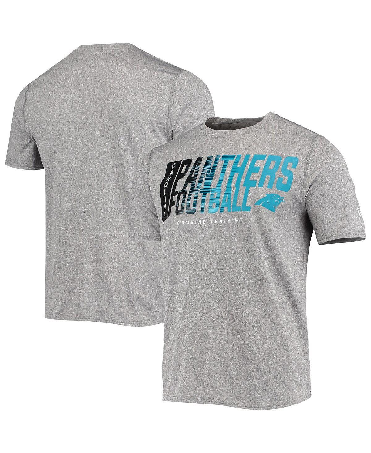 Мужская серая меланжевая футболка carolina panthers combine authentic game on New Era, мульти
Мужская серая меланжевая футболка carolina panthers combine authentic game on New Era, мульти