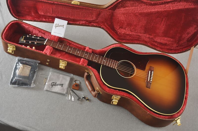 Gibson J45 50s Оригинальная акустическая гитара Vintage Sunburst LR Baggs J45 50s Original
Gibson J45 50s Оригинальная акустическая гитара Vintage Sunburst LR Baggs J45 50s Original