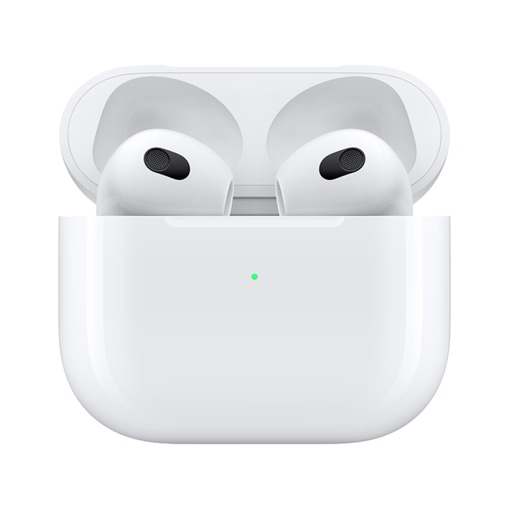 Bluetooth-гарнитура Apple AirPods третьего поколения с чехлом для беспроводной зарядки
Bluetooth-гарнитура Apple AirPods третьего поколения с чехлом для беспроводной зарядки