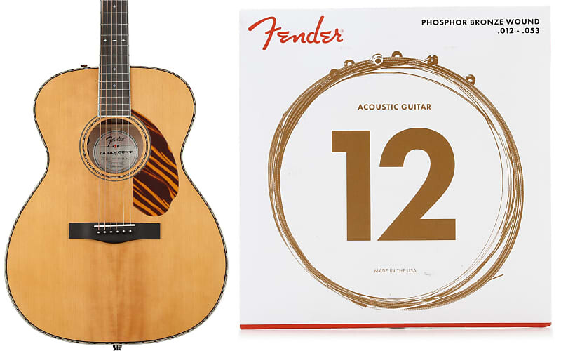 Акустическая электрогитара Fender Paramount PO-220E Orchestra - натуральный комплект со струнами для акустической гитары Fender 60L из фосфористой бронзы - .012-.053 Light 0970350321=1 0730060403=1
Акустическая электрогитара Fender Paramount PO-220E Orchestra - натуральный комплект со струнами для акустической гитары Fender 60L из фосфористой бронзы - .012-.053 Light 0970350321=1 0730060403=1