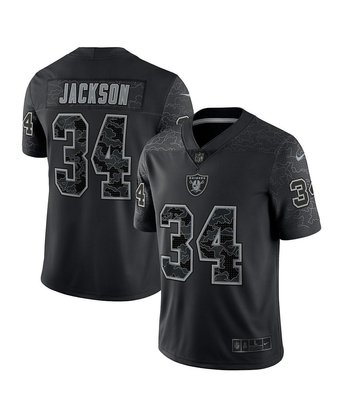 Мужская футболка bo jackson black las vegas raiders retired player rflctv limited jersey Nike, черный
Мужская футболка bo jackson black las vegas raiders retired player rflctv limited jersey Nike, черный