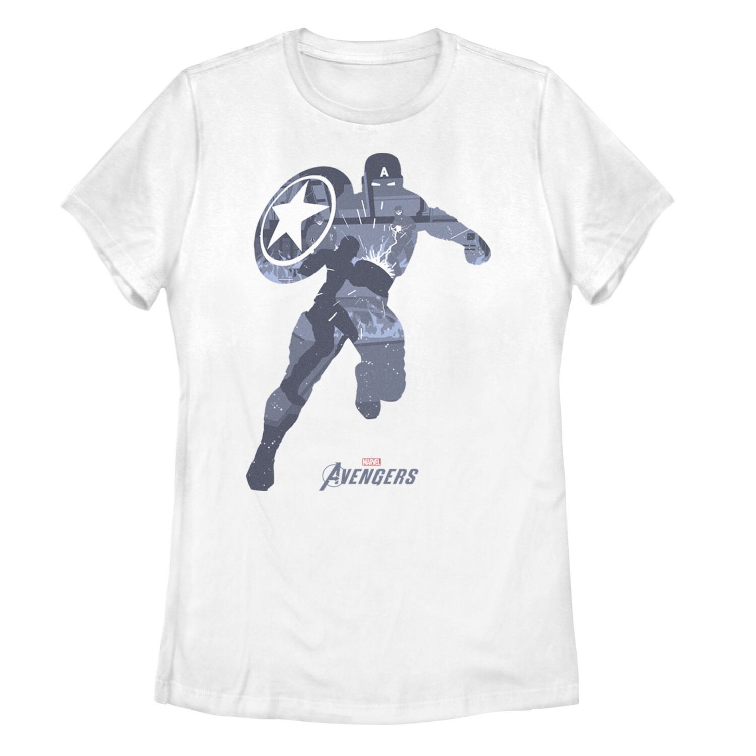 Футболка с силуэтом Капитана Америки для юниоров Marvel Avengers Game Licensed Character
Футболка с силуэтом Капитана Америки для юниоров Marvel Avengers Game Licensed Character