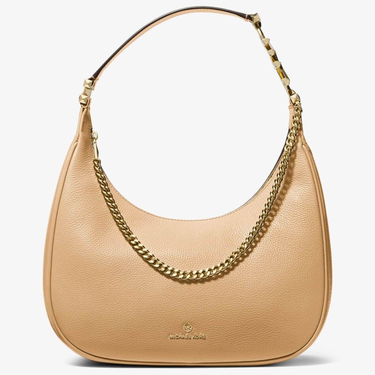 Сумка Michael Michael Kors Piper Large Pebbled Leather Shoulder, светло-коричневый
Сумка Michael Michael Kors Piper Large Pebbled Leather Shoulder, светло-коричневый