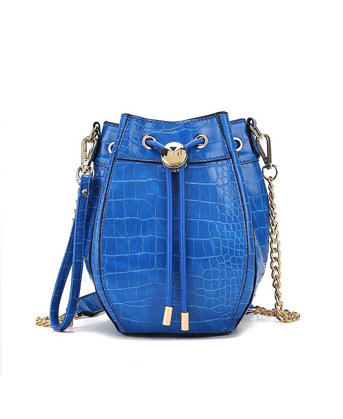 Женская сумка-мешок Cassidy с тиснением под крокодила от Mia K MKF Collection, цвет Royal blue
Женская сумка-мешок Cassidy с тиснением под крокодила от Mia K MKF Collection, цвет Royal blue