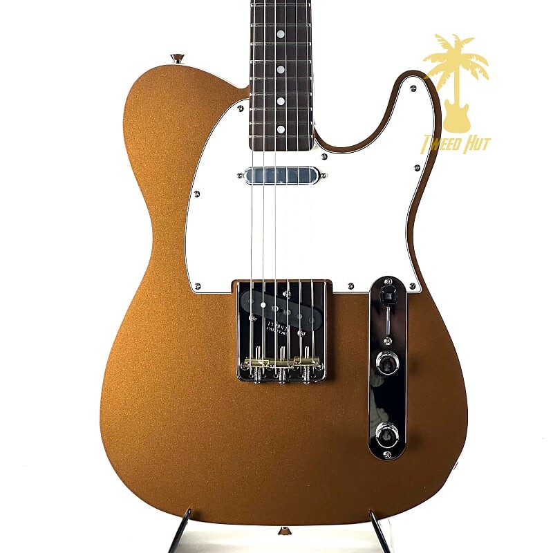Модифицированный телекастер Fender JV 60-х годов — Firemist Gold JV Modified '60s Custom Telecaster
Модифицированный телекастер Fender JV 60-х годов — Firemist Gold JV Modified '60s Custom Telecaster