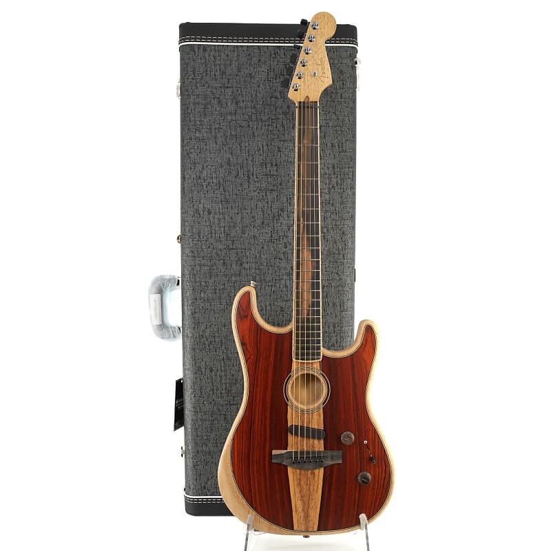 Fender American Acoustasonic Stratocaster - Cocobolo - Ser. США204519А Limited Edition American Acoustasonic Stratocaster
Fender American Acoustasonic Stratocaster - Cocobolo - Ser. США204519А Limited Edition American Acoustasonic Stratocaster