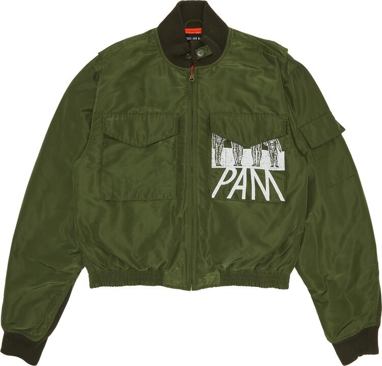 Куртка Pre-Owned P.A.M. Reactivity G8 Bomber Jacket 'Army', From the Closet of ASAP Nast, зеленый
Куртка Pre-Owned P.A.M. Reactivity G8 Bomber Jacket 'Army', From the Closet of ASAP Nast, зеленый