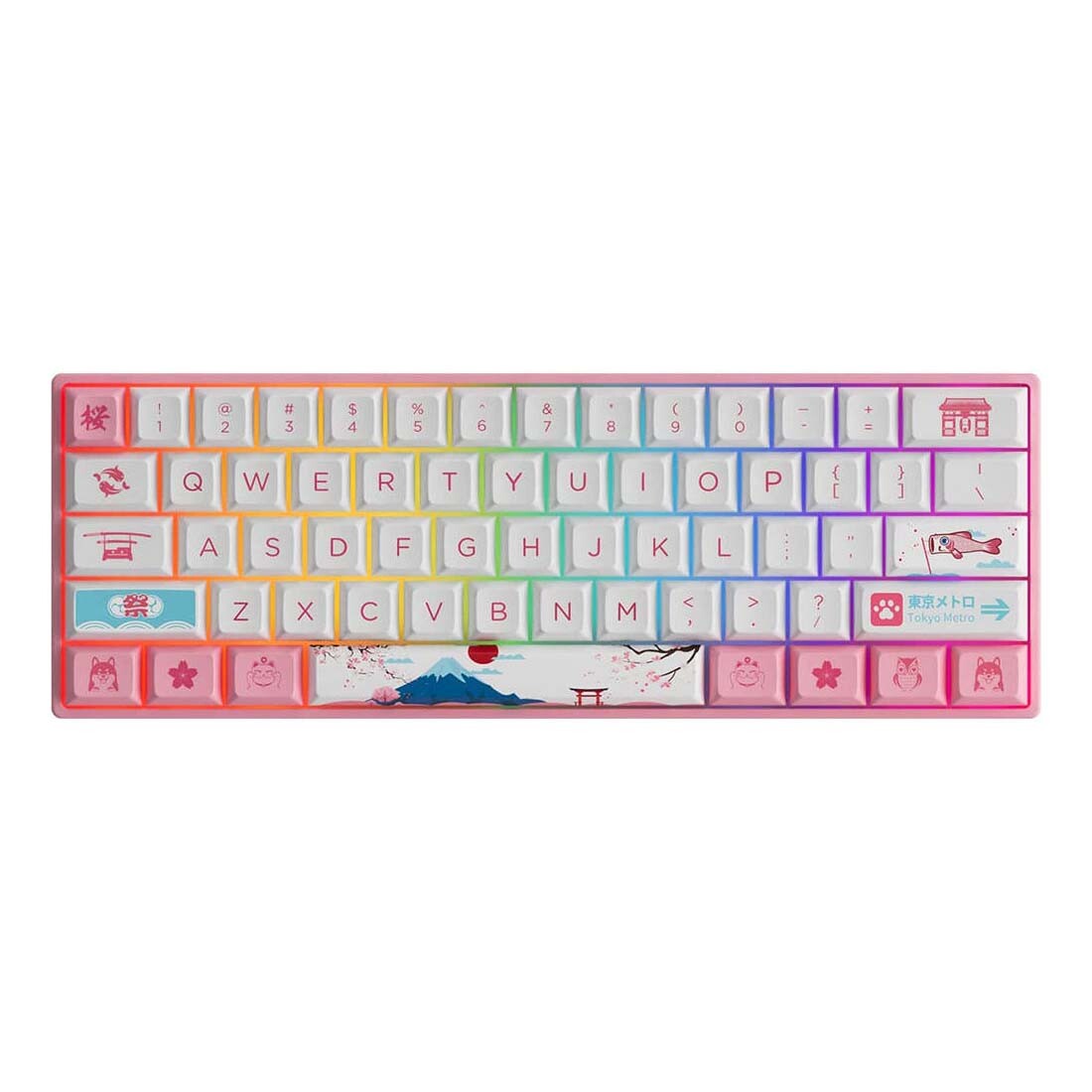 Клавиатура игровая механическая Akko 3061S World Tour Tokyo Jelly Purple Switch, розовый
Клавиатура игровая механическая Akko 3061S World Tour Tokyo Jelly Purple Switch, розовый