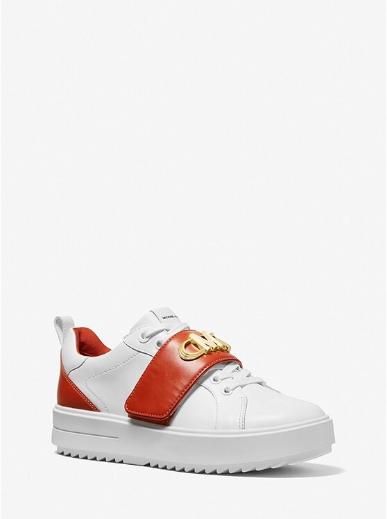 Кроссовки Michael Michael Kors emmett two-tone logo embellished leather, белый/оранжевый
Кроссовки Michael Michael Kors emmett two-tone logo embellished leather, белый/оранжевый