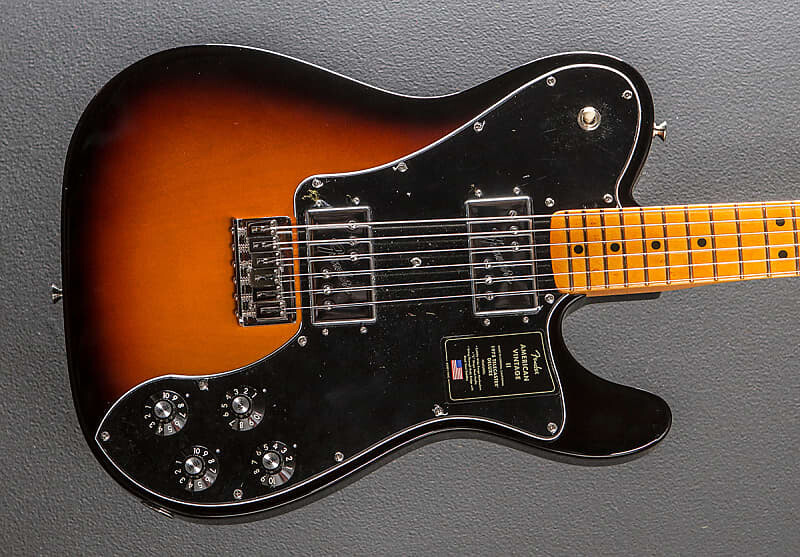 American Vintage II 1975 Telecaster Deluxe - 3 цвета солнечных лучей Fender American II Telecaster Deluxe -
American Vintage II 1975 Telecaster Deluxe - 3 цвета солнечных лучей Fender American II Telecaster Deluxe -