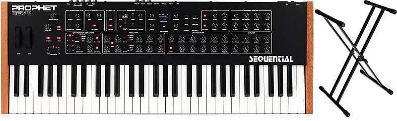 Комплект 8-голосного аналогового синтезатора Sequential Prophet Rev2-08 с Gator Frameworks GFW-KEY-2000X Deluxe X-Style Keyboard Stand Sequential + Gator Frameworks DSI-2808=1 GFW-KEY-2000X=1
Комплект 8-голосного аналогового синтезатора Sequential Prophet Rev2-08 с Gator Frameworks GFW-KEY-2000X Deluxe X-Style Keyboard Stand Sequential + Gator Frameworks DSI-2808=1 GFW-KEY-2000X=1