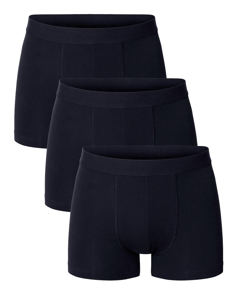 Комплект из трех боксеров из однотонного органического хлопка Bread & Boxers, синий
Комплект из трех боксеров из однотонного органического хлопка Bread & Boxers, синий