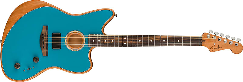 Акустическая гитара Fender American Acoustasonic Jazzmaster, Ocean Turquoise, Ebony Fingerboard 0972313208
Акустическая гитара Fender American Acoustasonic Jazzmaster, Ocean Turquoise, Ebony Fingerboard 0972313208