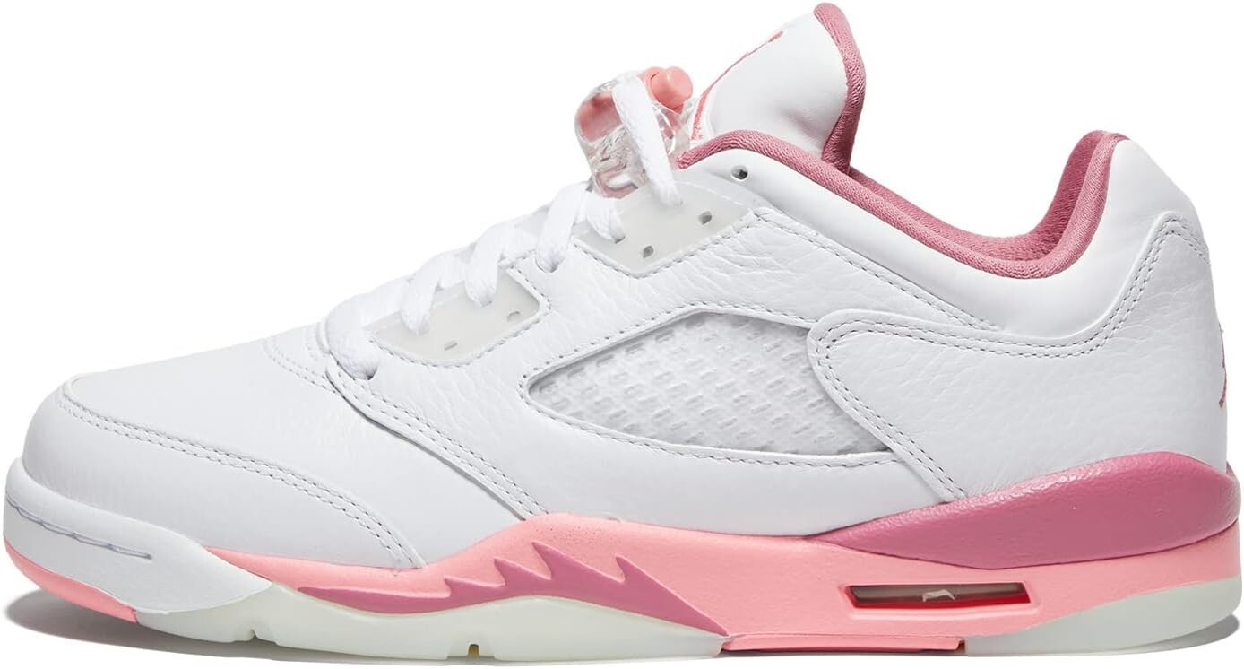 Кроссовки Air Jordan 5 Retro Low Jordan, цвет White/Coral Chalk/Desert Berry/Black
Кроссовки Air Jordan 5 Retro Low Jordan, цвет White/Coral Chalk/Desert Berry/Black