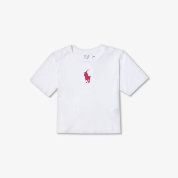 Футболка из хлопкового трикотажа с фирменной вышивкой 4-6 лет Polo Ralph Lauren, белый
Футболка из хлопкового трикотажа с фирменной вышивкой 4-6 лет Polo Ralph Lauren, белый