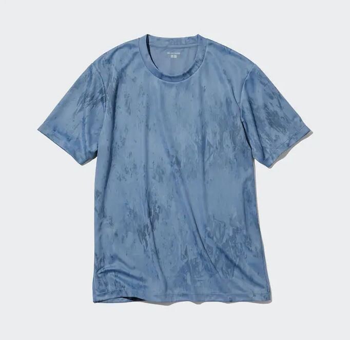 Футболка с круглым вырезом и короткими рукавами с принтом Uniqlo Dry-ex Printed Crew Neck Short Sleeved, светло-синий
Футболка с круглым вырезом и короткими рукавами с принтом Uniqlo Dry-ex Printed Crew Neck Short Sleeved, светло-синий