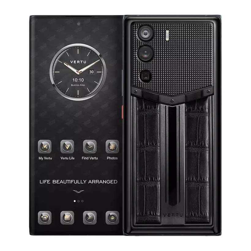 Смартфон Vertu Metavertu Black Steel Gentleman Paris Nail Style 12Гб/512Гб, 2 Nano-SIM, черный
Смартфон Vertu Metavertu Black Steel Gentleman Paris Nail Style 12Гб/512Гб, 2 Nano-SIM, черный