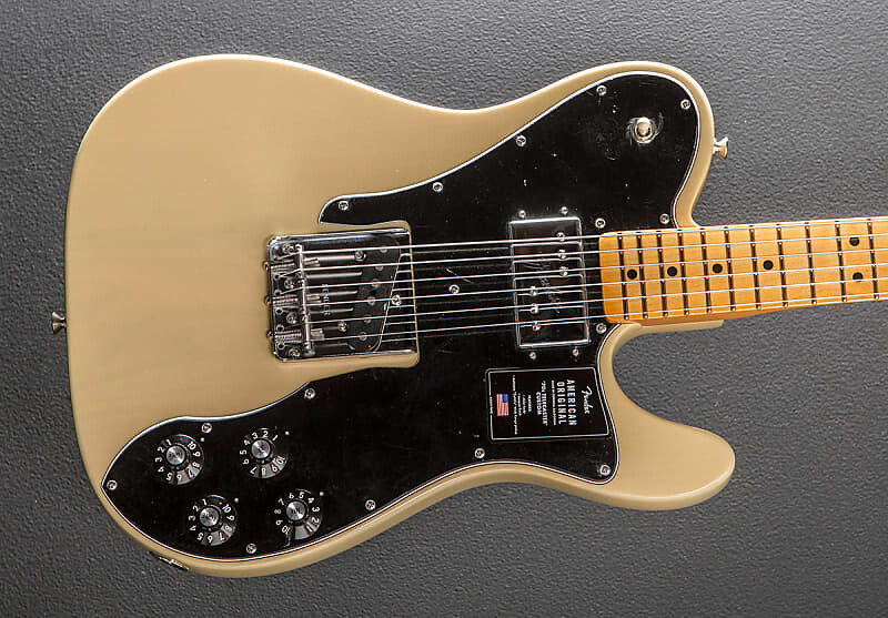 Телекастер American Original 70-х Custom - Vintage Blonde w/Maple Fender American Original 70’s Telecaster - Blonde w/Maple
Телекастер American Original 70-х Custom - Vintage Blonde w/Maple Fender American Original 70’s Telecaster - Blonde w/Maple
