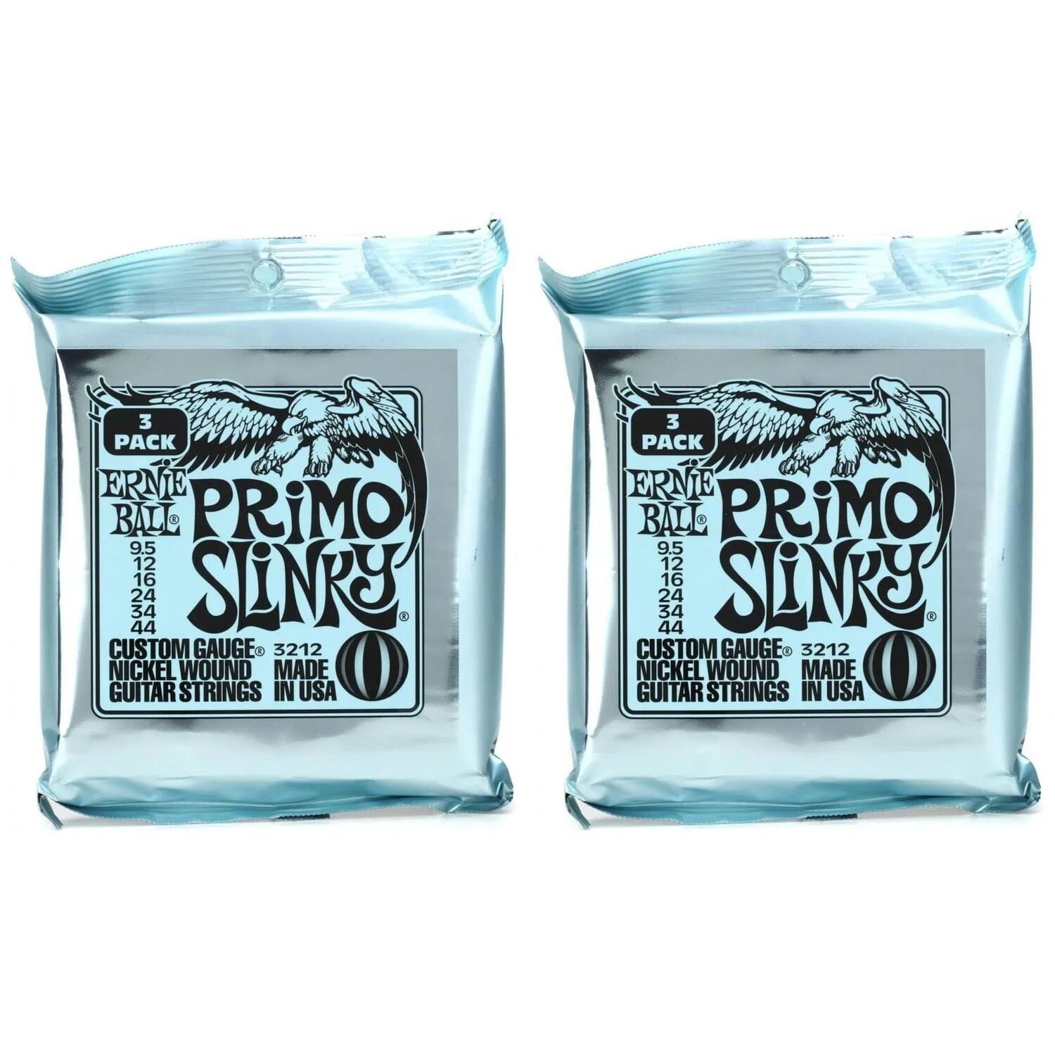 Струны для электрогитары Ernie Ball 3212 Primo Slinky с никелевой обмоткой — .0095-.044 заводские (6 шт.)
Струны для электрогитары Ernie Ball 3212 Primo Slinky с никелевой обмоткой — .0095-.044 заводские (6 шт.)