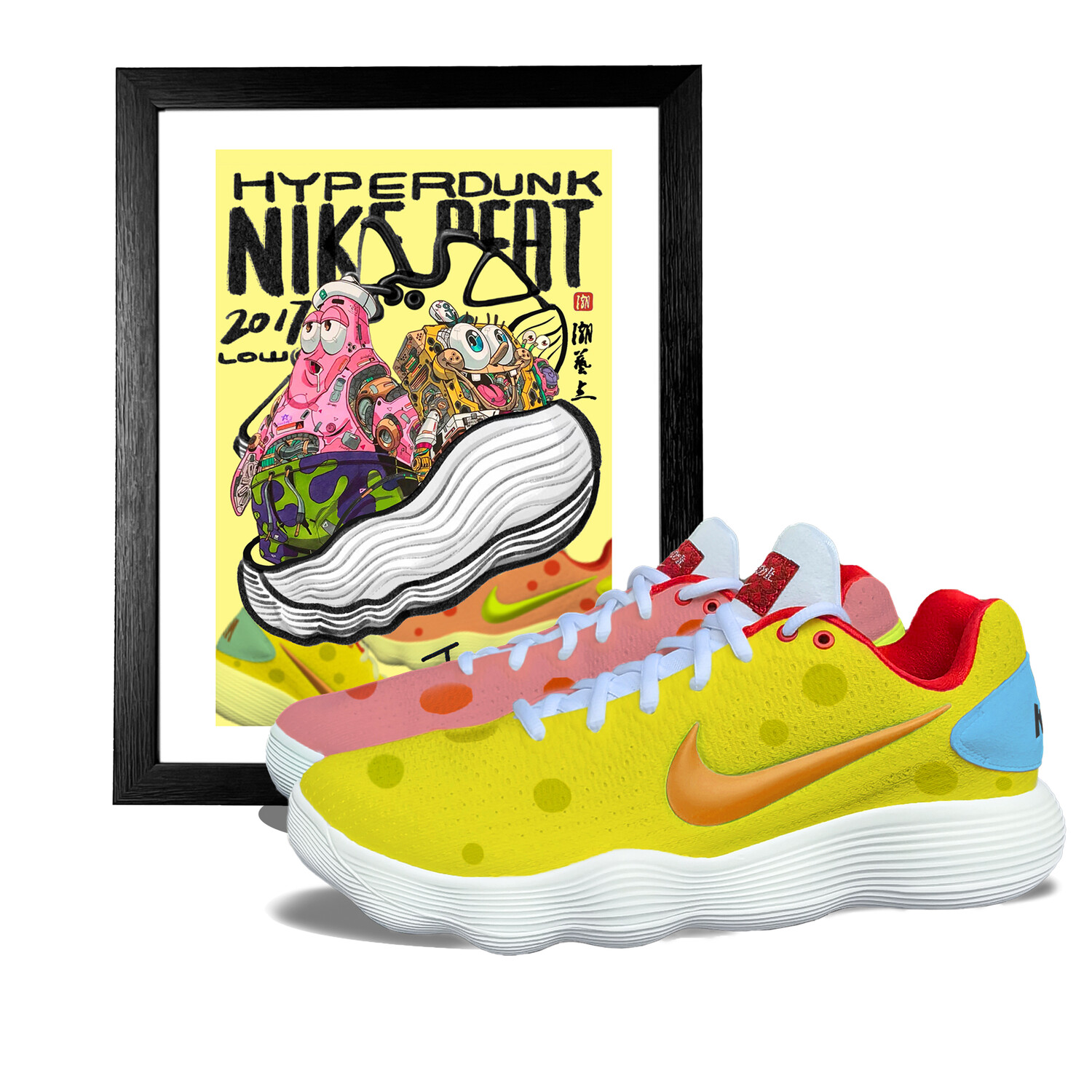 Баскетбольные кроссовки Hyperdunk 2017 мужские с низким верхом желтые/белые/красные/розовые Nike
Баскетбольные кроссовки Hyperdunk 2017 мужские с низким верхом желтые/белые/красные/розовые Nike