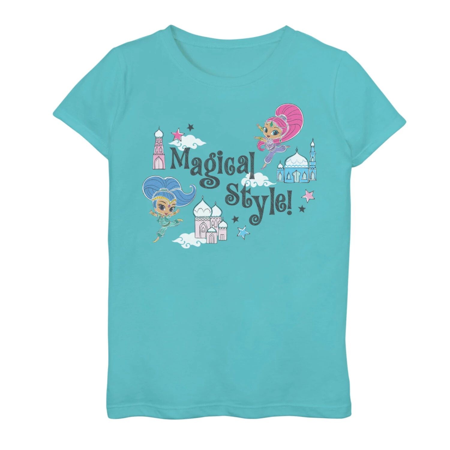Футболка Nickelodeon Shimmer & Shine Magic And Style для девочек 7–16 лет с графическим изображением, групповая съемка Nickelodeon
Футболка Nickelodeon Shimmer & Shine Magic And Style для девочек 7–16 лет с графическим изображением, групповая съемка Nickelodeon