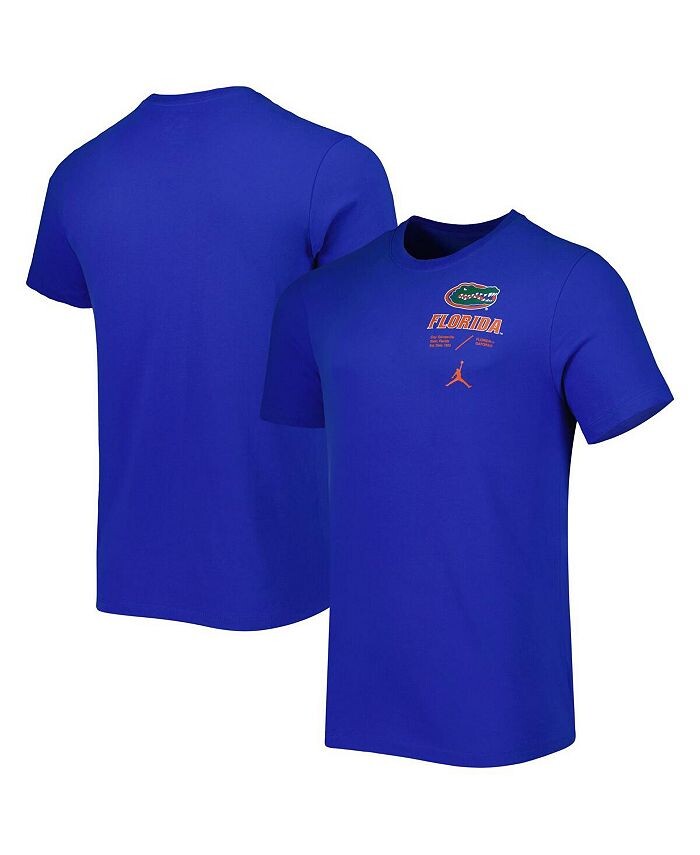 Мужская брендовая футболка Royal Florida Gators Team Practice Performance Performance Jordan, синий
Мужская брендовая футболка Royal Florida Gators Team Practice Performance Performance Jordan, синий