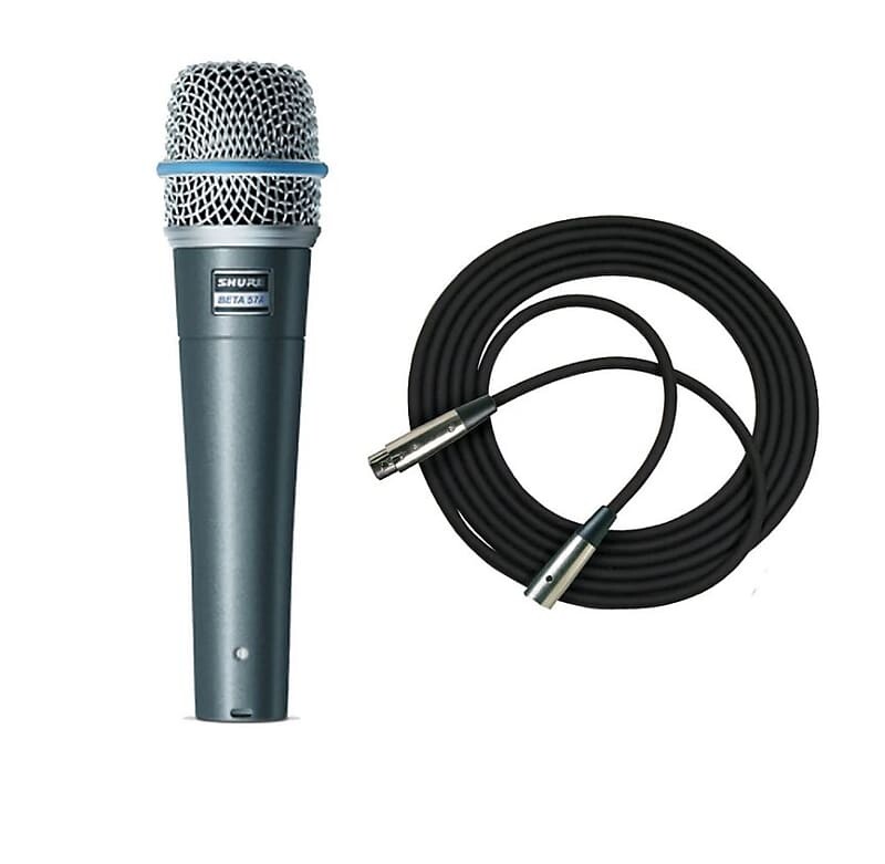 Динамический микрофон Shure BETA 57A Supercardioid Dynamic Instrument Microphone
Динамический микрофон Shure BETA 57A Supercardioid Dynamic Instrument Microphone