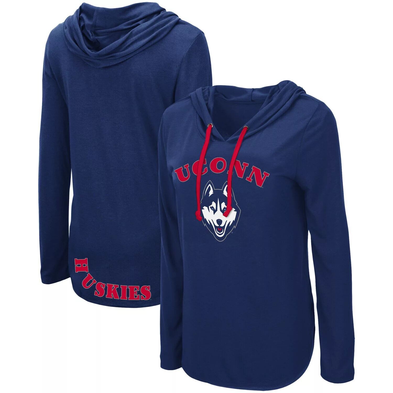 Женская темно-синяя футболка с капюшоном и длинными рукавами UConn Huskies My Lover Colosseum Colosseum, Синий
Женская темно-синяя футболка с капюшоном и длинными рукавами UConn Huskies My Lover Colosseum Colosseum, Синий