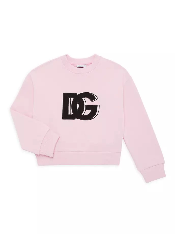 Толстовка с круглым вырезом 'D&G' для маленьких девочек и девочек Dolce&Gabbana, цвет rosa
Толстовка с круглым вырезом 'D&G' для маленьких девочек и девочек Dolce&Gabbana, цвет rosa