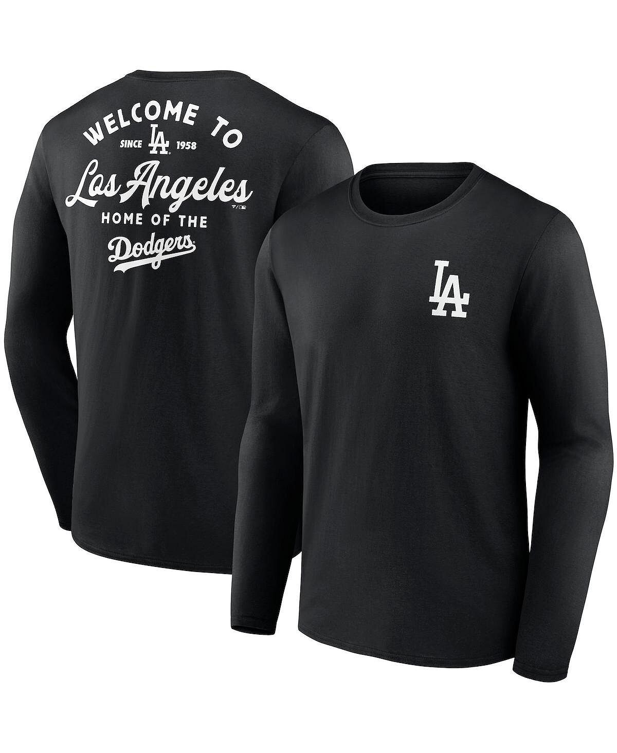 Мужская черная фирменная футболка с длинным рукавом Los Angeles Dodgers Welcome Hometown Collection Fanatics
Мужская черная фирменная футболка с длинным рукавом Los Angeles Dodgers Welcome Hometown Collection Fanatics
