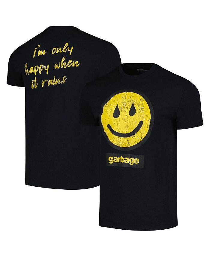Мужская черная футболка с рисунком Garbage I'm Only Happy When It Rains Manhead Merch, черный
Мужская черная футболка с рисунком Garbage I'm Only Happy When It Rains Manhead Merch, черный