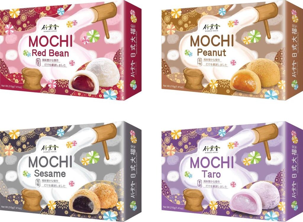 Набор из 4 предметов MOCHI SELECTION от Bamboo House с 4 разными видами клейких рисовых лепешек | 24 вкусных моти
Набор из 4 предметов MOCHI SELECTION от Bamboo House с 4 разными видами клейких рисовых лепешек | 24 вкусных моти