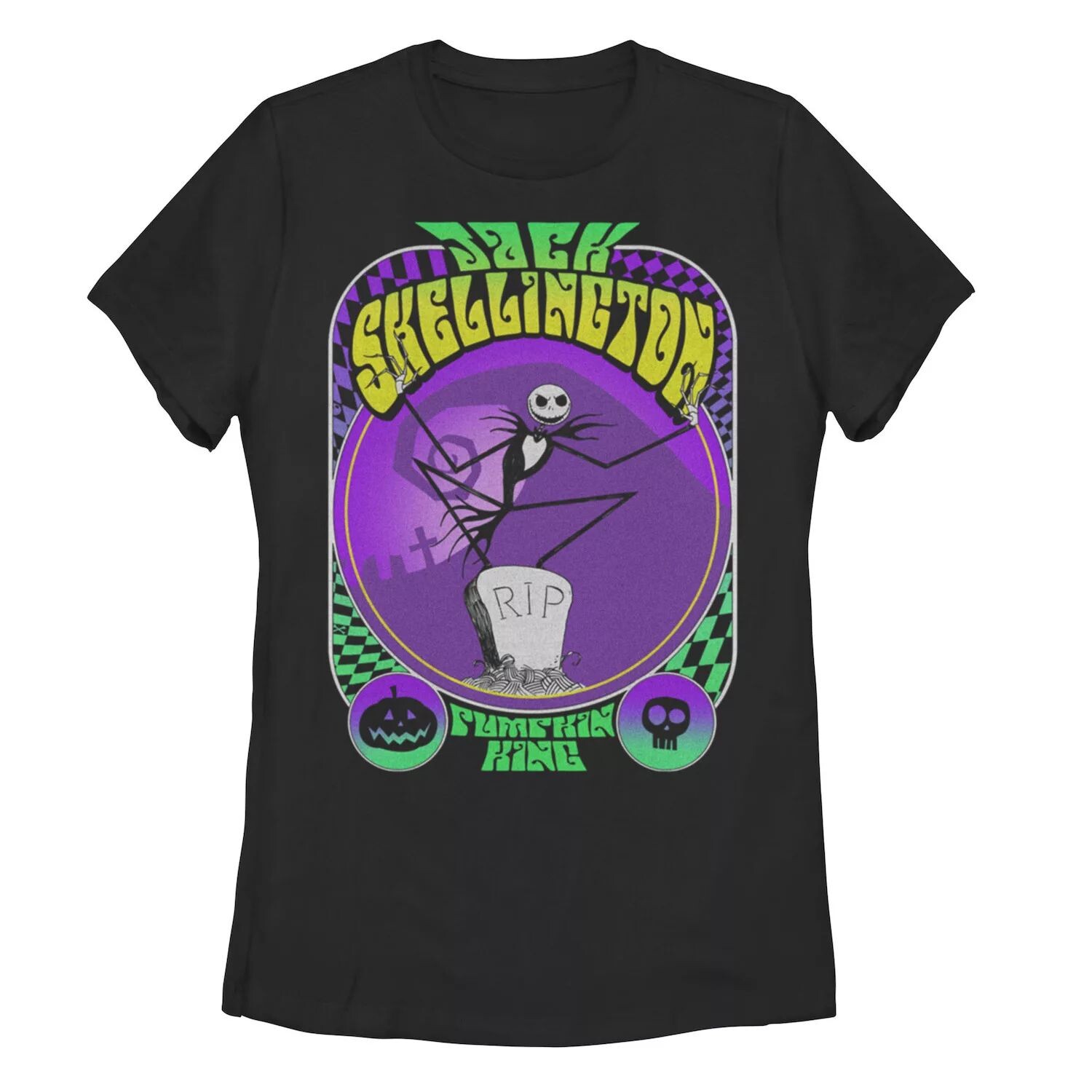 Детская футболка Disney's Nightmare Before Christmas с рисунком «Тыквенный король» Licensed Character
Детская футболка Disney's Nightmare Before Christmas с рисунком «Тыквенный король» Licensed Character