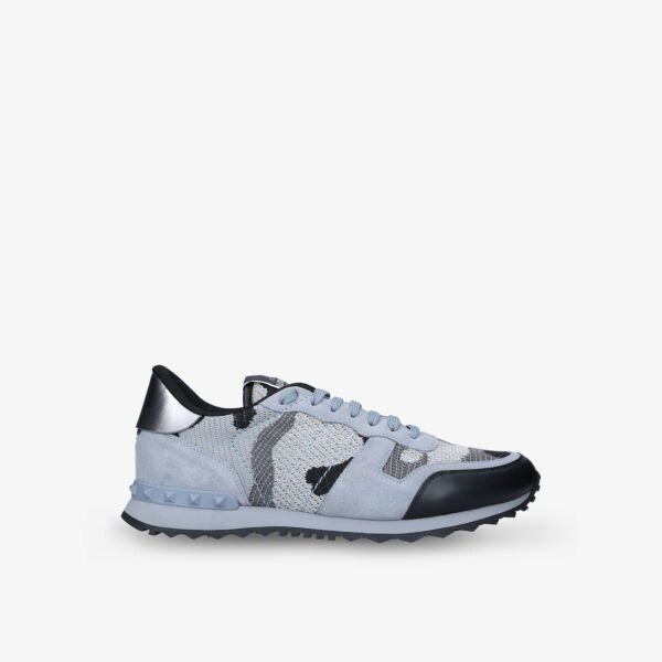 Кроссовки Rockrunner из сетки и кожи с камуфляжным узором Valentino Garavani, серый
Кроссовки Rockrunner из сетки и кожи с камуфляжным узором Valentino Garavani, серый