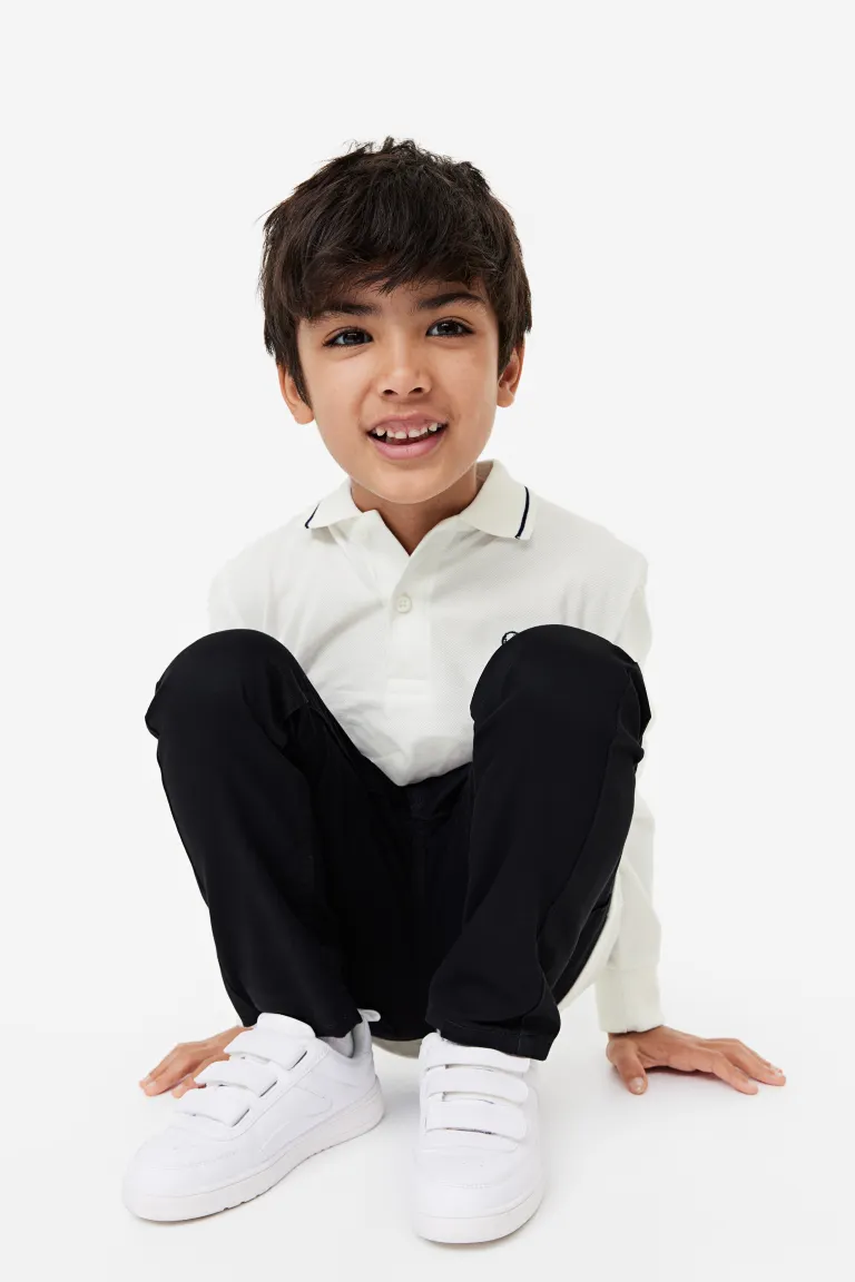 Комплект из 2 рубашек-поло из пике H&M, белый
Комплект из 2 рубашек-поло из пике H&M, белый