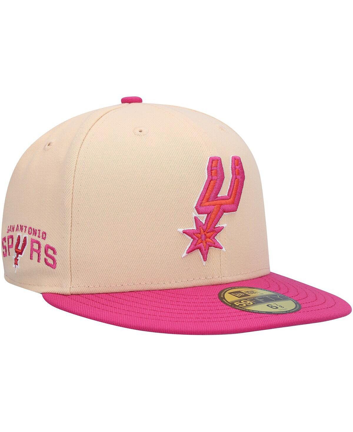 Мужская оранжево-розовая приталенная шляпа San Antonio Spurs Passion Mango 59FIFTY New Era
Мужская оранжево-розовая приталенная шляпа San Antonio Spurs Passion Mango 59FIFTY New Era