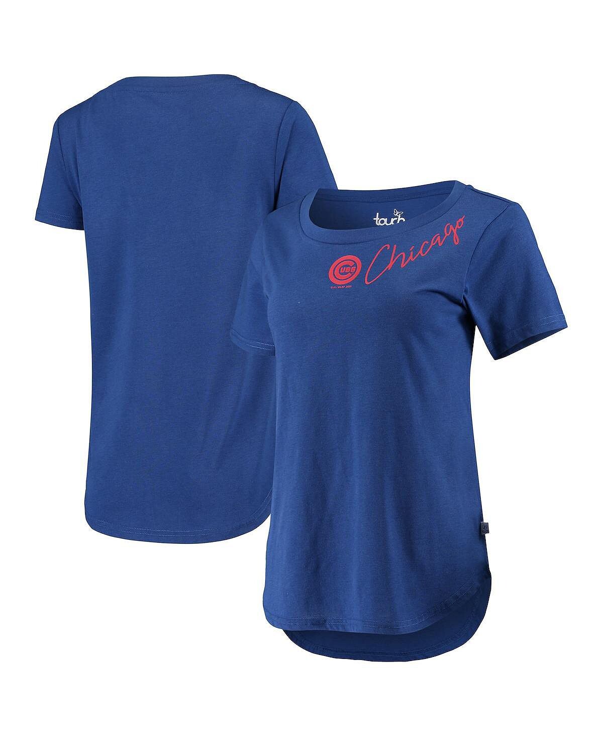 Женская футболка стартового состава Royal Chicago Cubs Tri-Blend с овальным вырезом Touch
Женская футболка стартового состава Royal Chicago Cubs Tri-Blend с овальным вырезом Touch