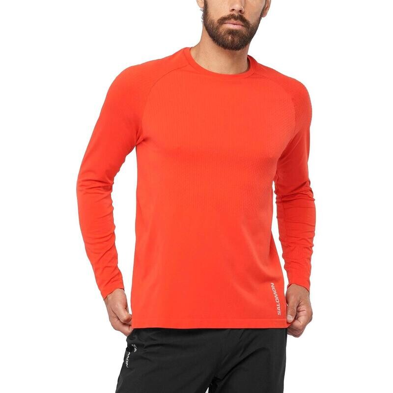 Спортивная рубашка с длинными рукавами Sense Ls Tee M мужская - оранжевая SALOMON, цвет orange
Спортивная рубашка с длинными рукавами Sense Ls Tee M мужская - оранжевая SALOMON, цвет orange