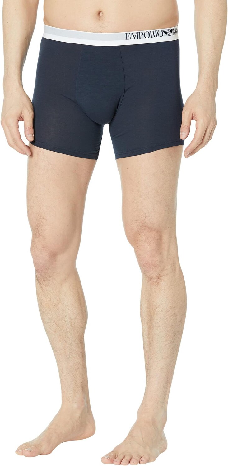 Боксеры Emporio Armani Soft Touch Ecofiber 3-Pack Boxer, цвет Marine/White/Marine
Боксеры Emporio Armani Soft Touch Ecofiber 3-Pack Boxer, цвет Marine/White/Marine