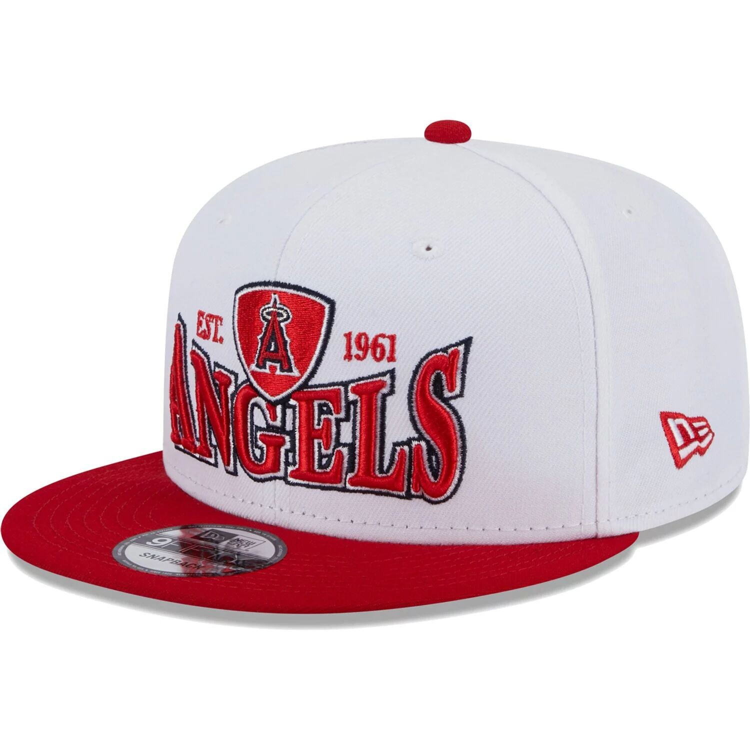 Мужская кепка New Era белого/красного цвета с логотипом Los Angeles Angels Crest 9FIFTY Snapback
Мужская кепка New Era белого/красного цвета с логотипом Los Angeles Angels Crest 9FIFTY Snapback