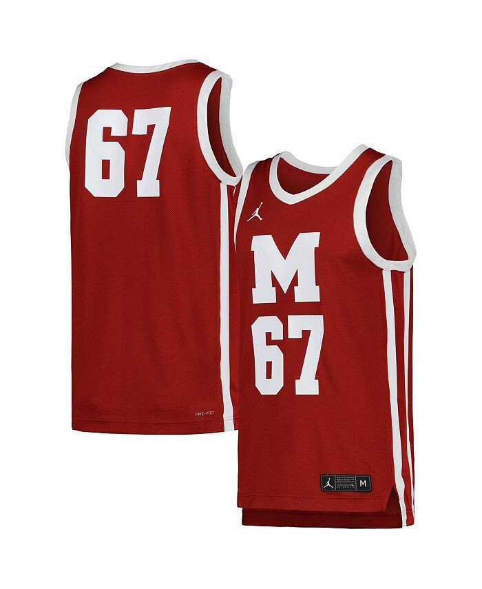Мужская брендовая баскетбольная майка Morehouse Maroon Tigers реплика Jordan, красный
Мужская брендовая баскетбольная майка Morehouse Maroon Tigers реплика Jordan, красный