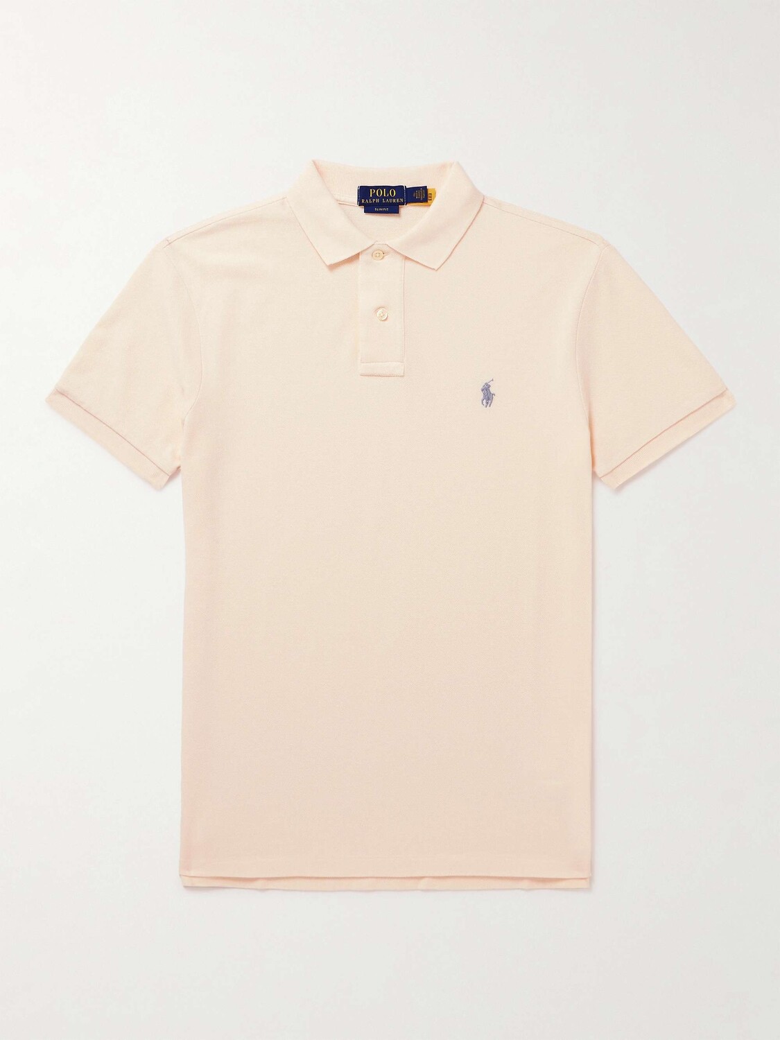 Рубашка поло облегающего кроя с вышитым логотипом и хлопковым пике POLO RALPH LAUREN, белый
Рубашка поло облегающего кроя с вышитым логотипом и хлопковым пике POLO RALPH LAUREN, белый
