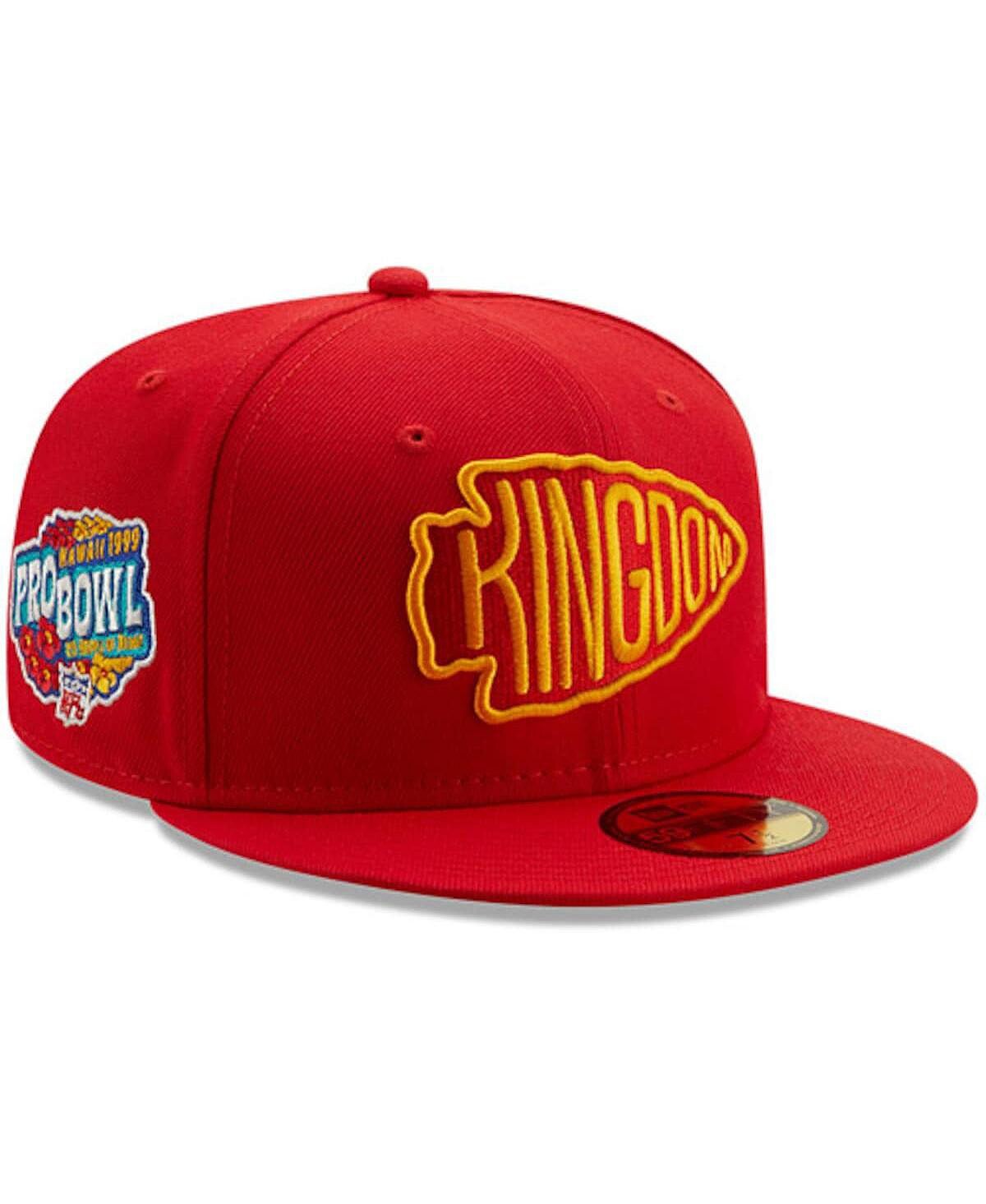 Мужская красная шляпа-комбинезон Kansas City Chiefs 1999 Pro Bowl Patch Gold 59FIFY New Era
Мужская красная шляпа-комбинезон Kansas City Chiefs 1999 Pro Bowl Patch Gold 59FIFY New Era