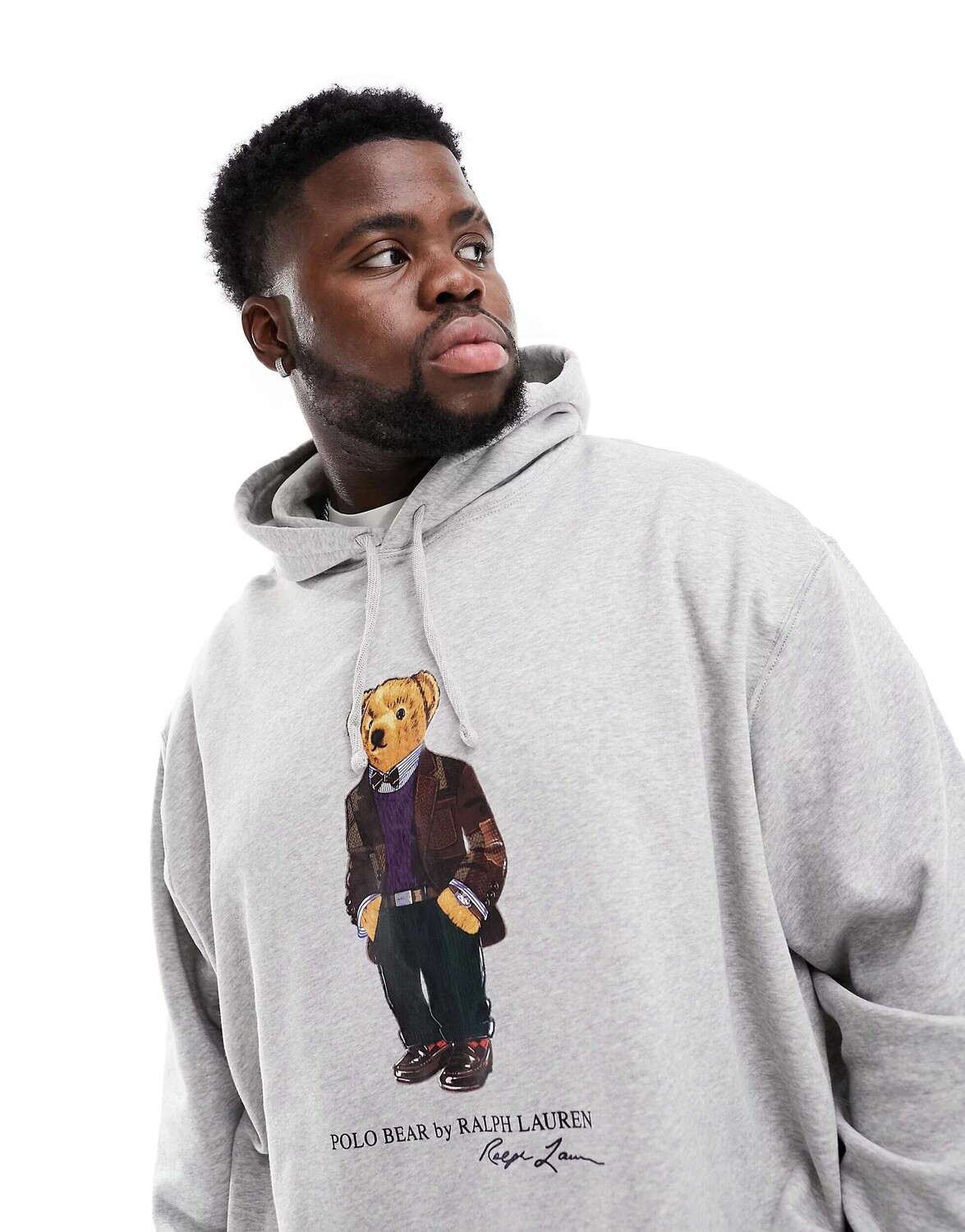 Серый меланжевый флисовый худи с принтом медведя Polo Ralph Lauren Big & Tall Heritage
Серый меланжевый флисовый худи с принтом медведя Polo Ralph Lauren Big & Tall Heritage