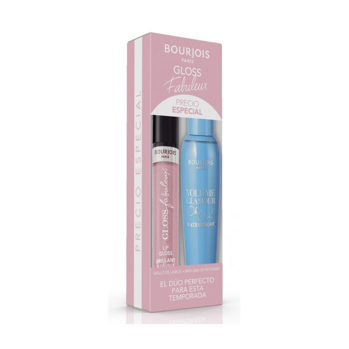 Набор косметики Set Gloss Fabuleux + Máscara Volume Glamour Waterproof Bourjois, 03
Набор косметики Set Gloss Fabuleux + Máscara Volume Glamour Waterproof Bourjois, 03