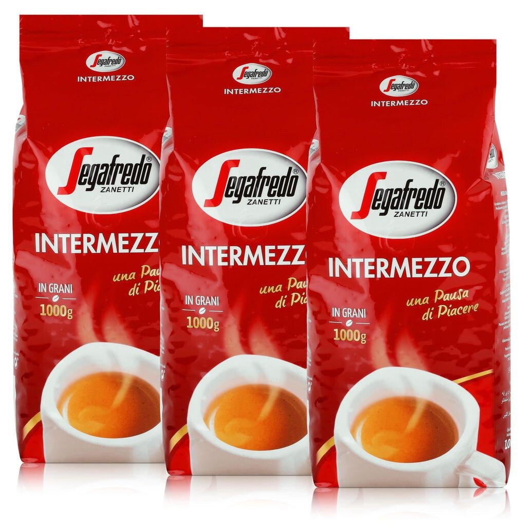 Кофе Segafredo Intermezzo эспрессо в зернах 1 кг — крепкий и пряный (3 шт. в упаковке)
Кофе Segafredo Intermezzo эспрессо в зернах 1 кг — крепкий и пряный (3 шт. в упаковке)