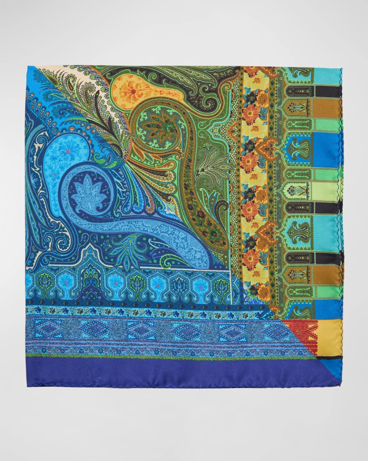 Мужской нагрудный платок с цветными блоками и пейсли Etro, цвет Print On Orange Base
Мужской нагрудный платок с цветными блоками и пейсли Etro, цвет Print On Orange Base